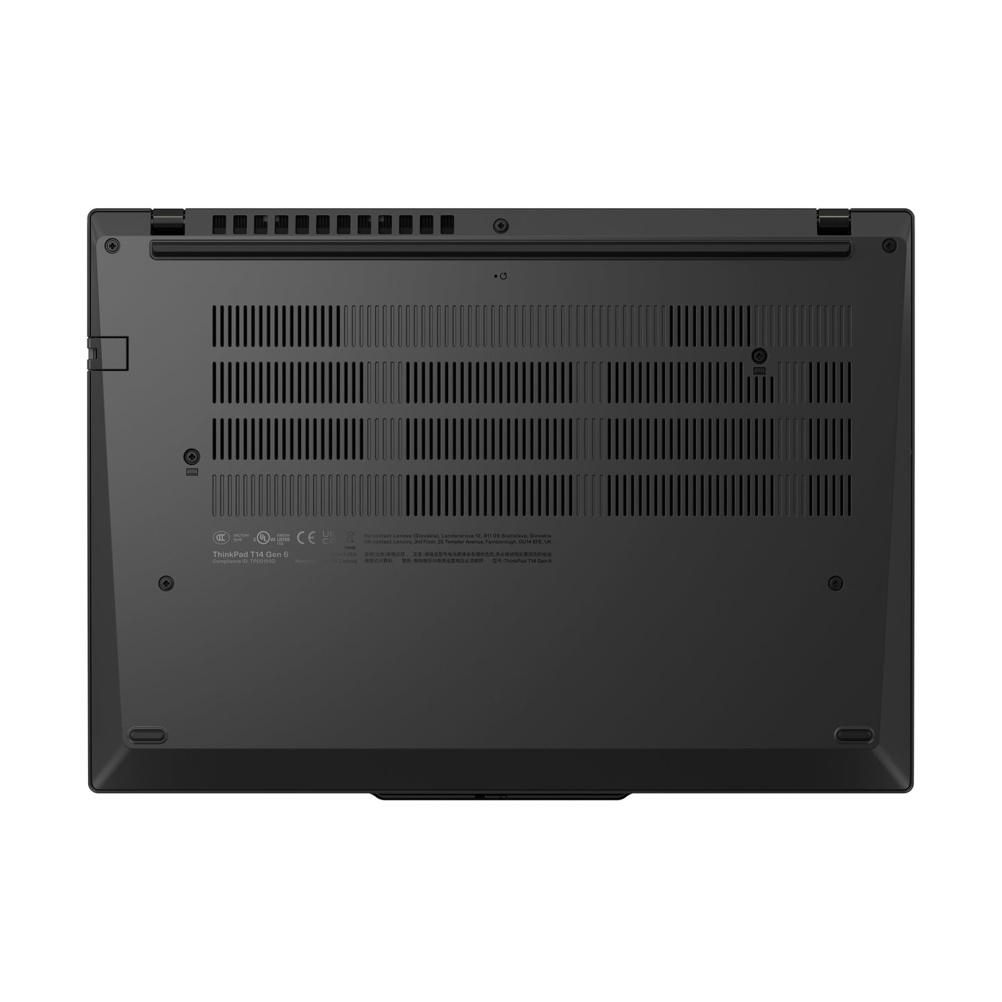 Lenovo ThinkPad T14 Gen 6 (Intel) Copilot+ PC Intel Core Ultra 5 226V Laptop 35.6 cm (14") WUXGA 16 GB LPDDR5x-SDRAM 512 GB SSD Wi-Fi 7 (802.11be) Windows 11 Pro UK English Black