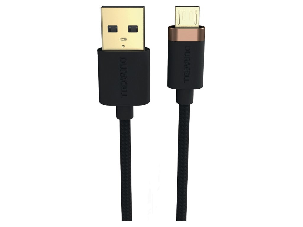 Duracell USB7013A USB cable Black