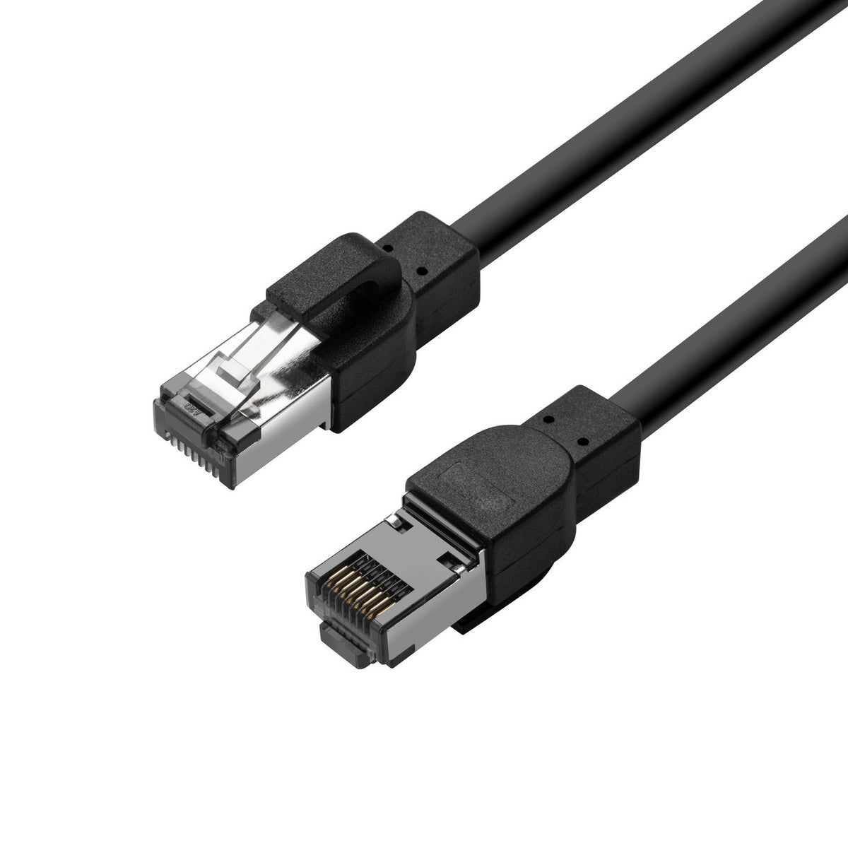 Lanview LVN6050SOUT networking cable Black 50 m Cat6a S/FTP (S-STP) Round