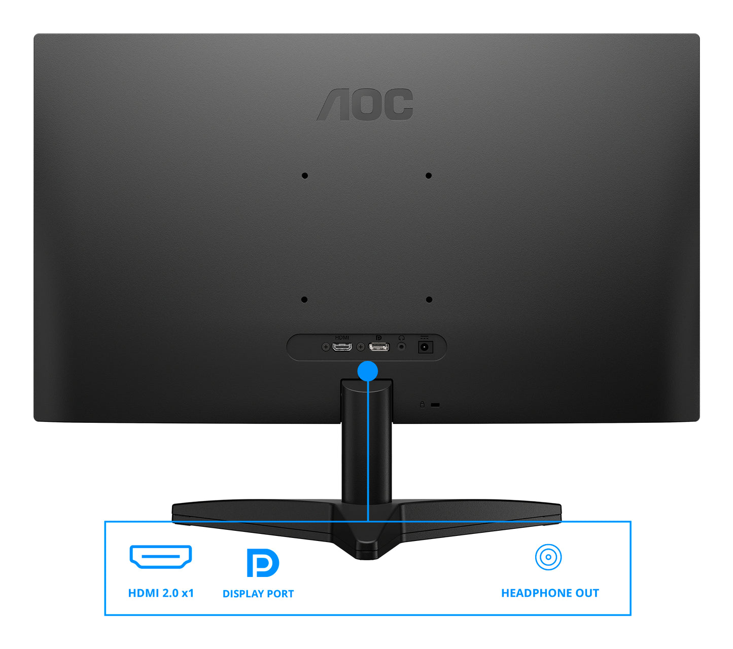 AOC B3 Q24B36X computer monitor 60.5 cm (23.8") 2560 x 1440 pixels Quad HD LED Black