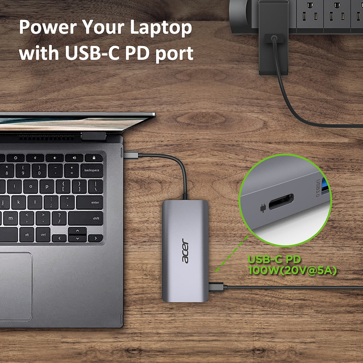Acer 12in1 Type C port Hub