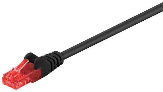 Microconnect B-UTP605S networking cable Black 5 m Cat6 U/UTP (UTP) Round