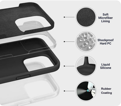 eSTUFF ES67120052-BULK mobile phone case Cover Black