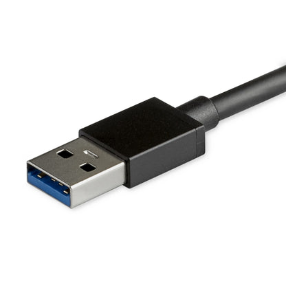 StarTech.com 4 Port Bus Powered USB Hub with Individual On/Off Switches, USB 3.0 (5Gbps) Expansion Hub, Desktop/Laptop USB-A to USB-A Splitter