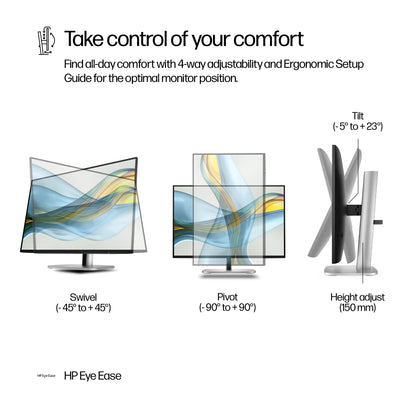 HP Series 5 Pro 24 inch WUXGA Monitor - 524pn