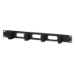 Intellinet 19" Cable Management Panel, 1U, 4 short plastic rings, Black
