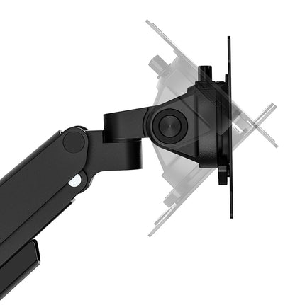 Neomounts DS70-250BL1 Monitor arm 17-35" - gas spring - Topfix - 180°-stop