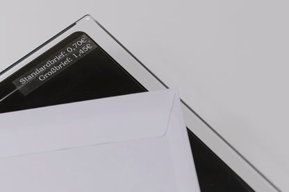 Brother TZE-135 DirectLabel white on Transparent Laminat 12mm x 8m for Brother P-Touch TZ 3.5-18mm/6-12mm/6-18mm/6-24mm/6-36mm