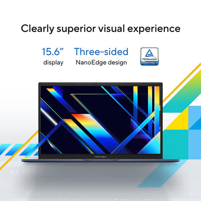 ASUS Vivobook 15 X1504VA-BQ2897W Intel® Core™ i3 i3-1315U Laptop 39.6 cm (15.6") Full HD 8 GB DDR4-SDRAM 512 GB SSD Wi-Fi 6 (802.11ax) Windows 11 Home Silver