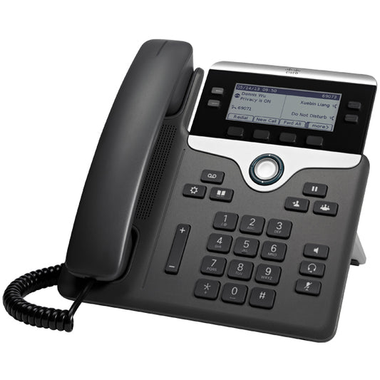 Cisco 7841 IP phone Black, Silver 4 lines LCD Networking