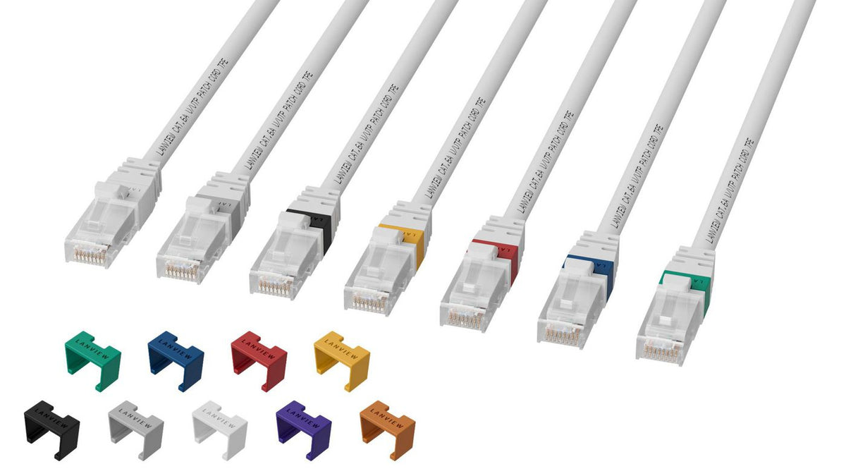 Lanview LV-UTP6A075W networking cable White 7.5 m Cat6a U/UTP (UTP)