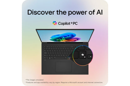 LG Gram 17Z90TL-G 17" Hybrid AI Copilot+ Laptop - Intel® Core™ Ultra 7 258V, 1TB SSD, 32 GB RAM - Black - [2025]