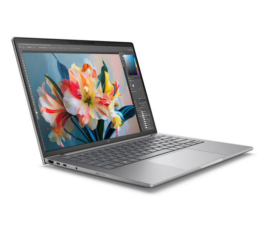 HP ZBook 8 G1i Wolf Pro Security Edition - Data Science Intel Core Ultra 7 255H Mobile workstation 35.6 cm (14") WQXGA 16 GB DDR5-SDRAM 512 GB SSD NVIDIA RTX 500 Ada Wi-Fi 7 (802.11be) Windows 11 Pro AI Workstation, AI PC Silver