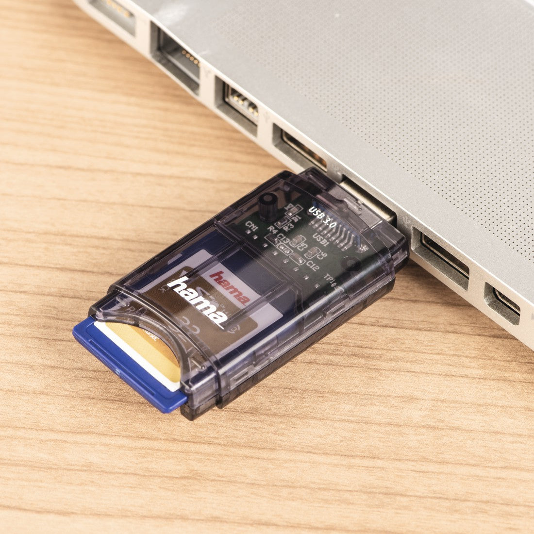 Hama USB 3.0 Card Reader, SD/micro SD, Anthracite
