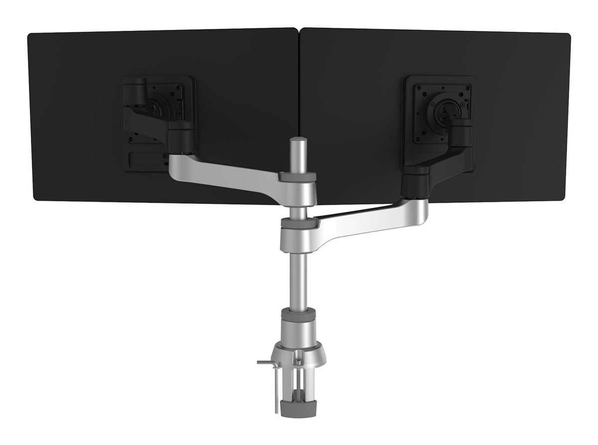 R-Go Tools Monitor arm R-Go Zepher Dual, for two monitors, fully adjustable, 0- 8 kg load capacity, 100% circular, black