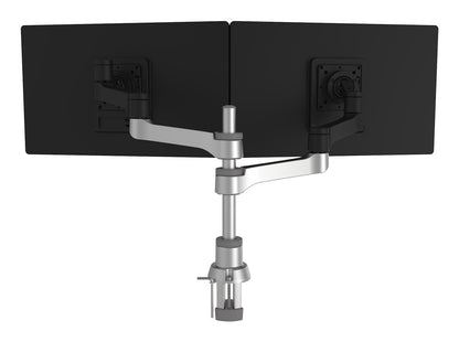R-Go Tools Monitor arm R-Go Zepher Dual, for two monitors, fully adjustable, 0- 8 kg load capacity, 100% circular, black