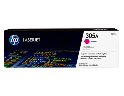 HP CE413A/305A Toner cartridge magenta, 2.6K pages ISO/IEC 19798 for HP LaserJet M 375