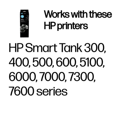 HP 1VV24AE/32XL Ink bottle black, 6K pages 135ml for HP Smart Tank Plus 555/7005