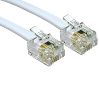 RJ11 (M) to RJ11 (M) 3m White OEM Cable