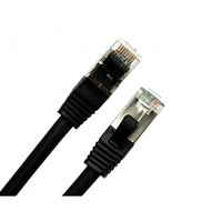 1m CAT 8.1 LSZH S/FTP 26AWG Networking Cable, Black