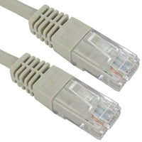 RJ45 (M) to RJ45 (M) CAT5e 10m Grey OEM Moulded Boot Copper UTP Network Cable