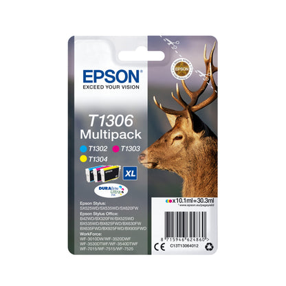 Epson C13T13014012/T1301 Ink cartridge black XL, 945 pages 25,4ml for Epson Stylus SX 525/WF 3500