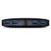 TP-Link UH400 interface hub USB 3.2 Gen 1 (3.1 Gen 1) Type-A 5000 Mbit/s Black