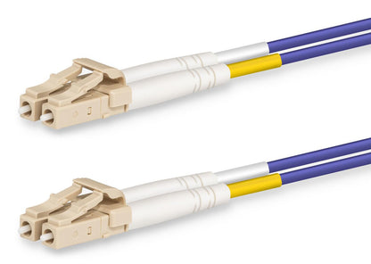 Lanview LVO231810 InfiniBand/fibre optic cable 1 m LC Purple