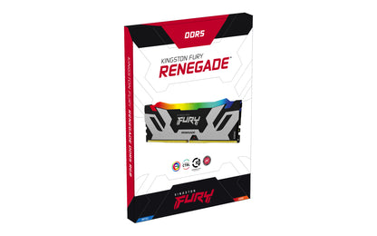 Kingston Technology FURY 24GB 7200MT/s DDR5 CL38 DIMM Renegade RGB XMP