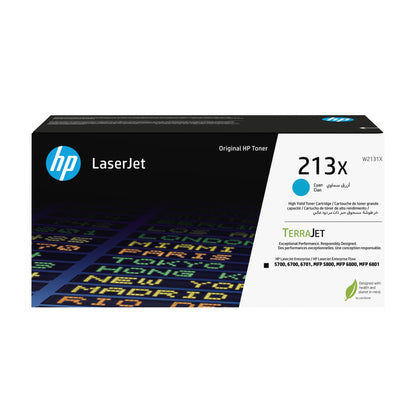 HP W2131X/213X Toner cartridge cyan high-capacity, 6K pages ISO/IEC 19798 for HP CLJ 5800/6700/6701/6800