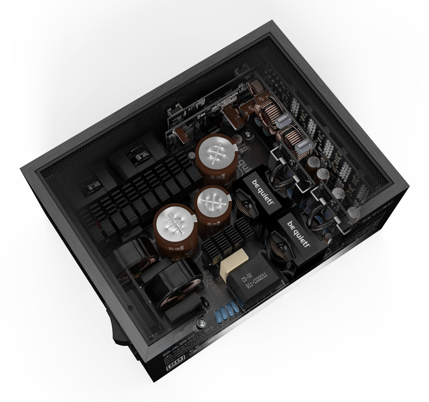 be quiet! Dark Power Pro 13 1600W power supply unit 20+4 pin ATX ATX Black