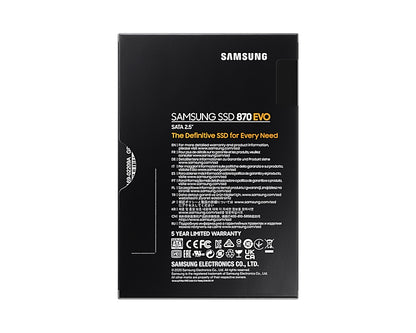 Samsung 870 EVO 500 GB 2.5" Serial ATA III V-NAND MLC