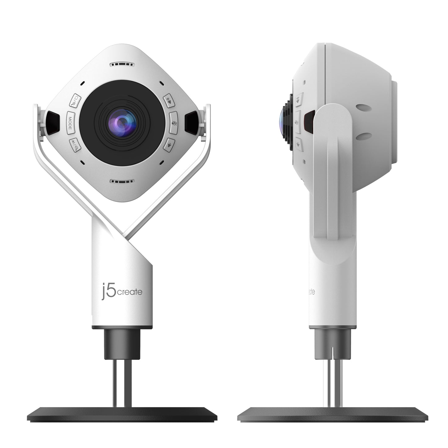 j5create JVU368 360° AI-Powered Webcam with Speakerphone