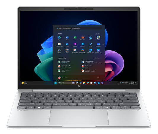 HP EliteBook 8 G1a Next Gen AI Wolf Pro Security Edition Copilot+ PC AMD Ryzen™ AI 7 350 Laptop 33.8 cm (13.3") WUXGA 32 GB LPDDR5x-SDRAM 512 GB SSD Wi-Fi 7 (802.11be) Windows 11 Pro Silver