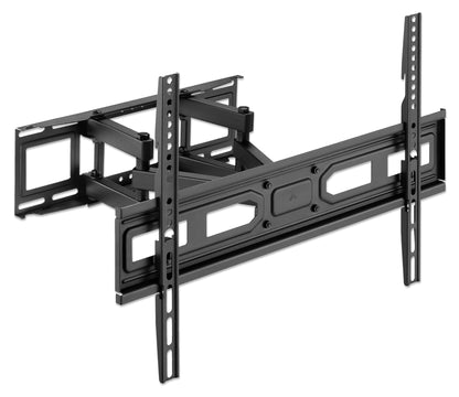 Manhattan Wall Mount for TV & Monitors (Full Motion), For screens 32" to 65", VESA compatibility: all between 100x100mm to 600x400mm - check the dimensions of the four mounting holes on back of screen to ensure it fits, Max 40kg, Black, Bracket, Lifetime