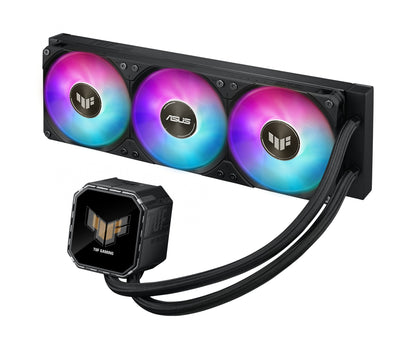 ASUS TUF Gaming LC III 360 ARGB LCD Processor All-in-one liquid cooler 12 cm Black 1 pc(s)