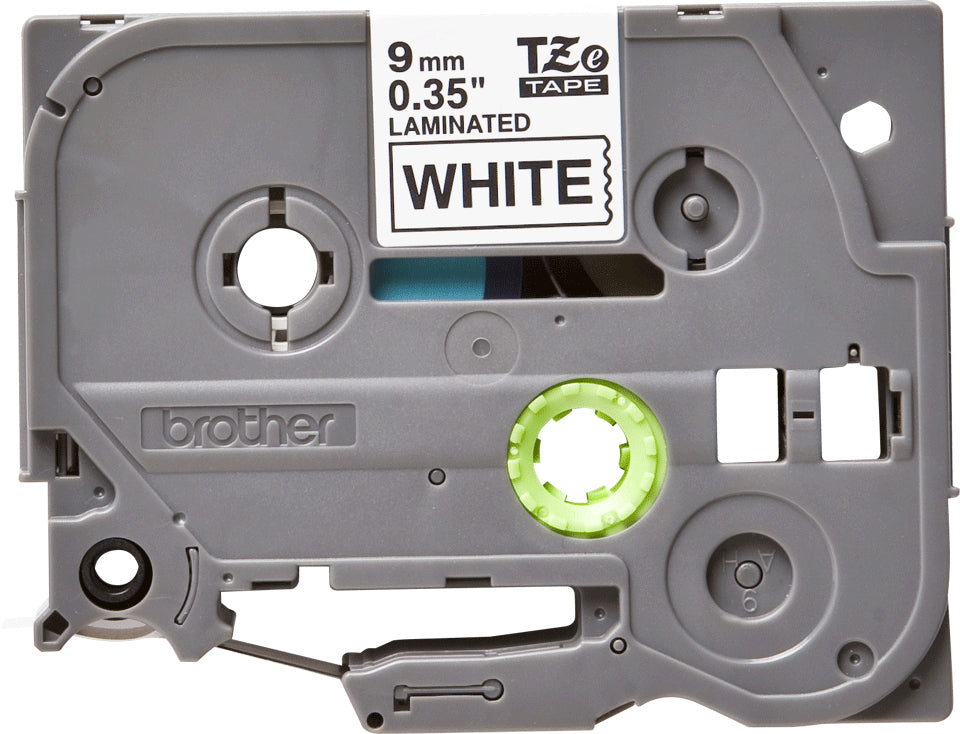 Brother TZE-221 DirectLabel black on white Laminat 9mm x 8m for Brother P-Touch TZ 3.5-18mm/6-12mm/6-18mm/6-24mm/6-36mm