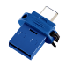 Verbatim Dual - USB 3.0 Drive 32 GB - USB-C / USB-A - Blue