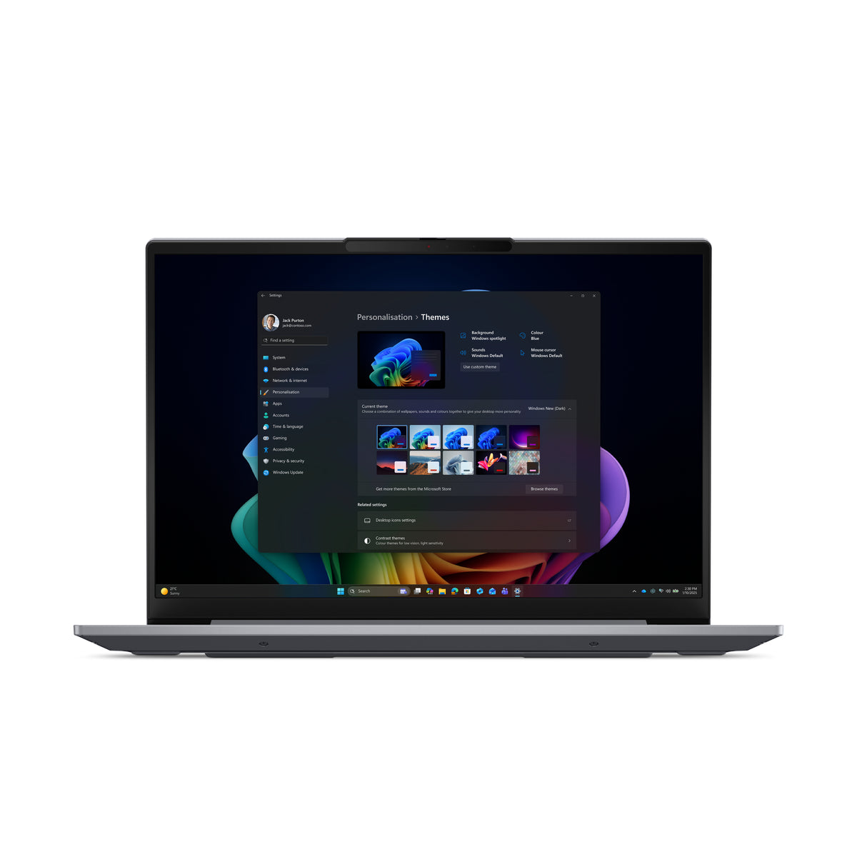 Lenovo ThinkBook 14 G9 IPL Copilot+ PC Intel Core Ultra 7 355 Laptop 35.6 cm (14") WUXGA 16 GB DDR5-SDRAM 512 GB SSD Wi-Fi 7 (802.11be) Windows 11 Pro Grey English