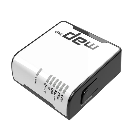 Mikrotik mAP Power over Ethernet (PoE) Black, White