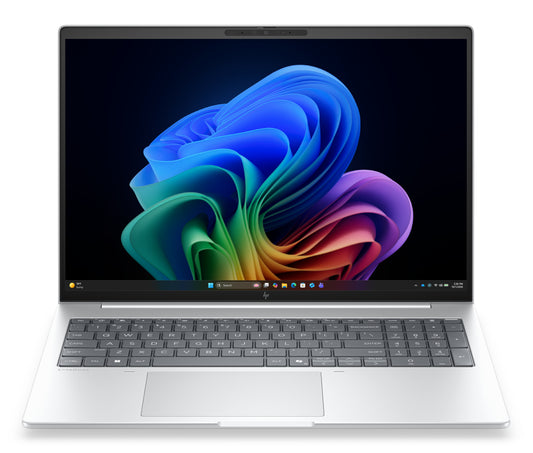 HP DK4W0AT laptop Copilot+ PC Intel Core Ultra 7 40.6 cm (16") WUXGA 16 GB LPDDR5x-SDRAM 512 GB SSD Wi-Fi 7 (802.11be) Windows 11 Pro Silver