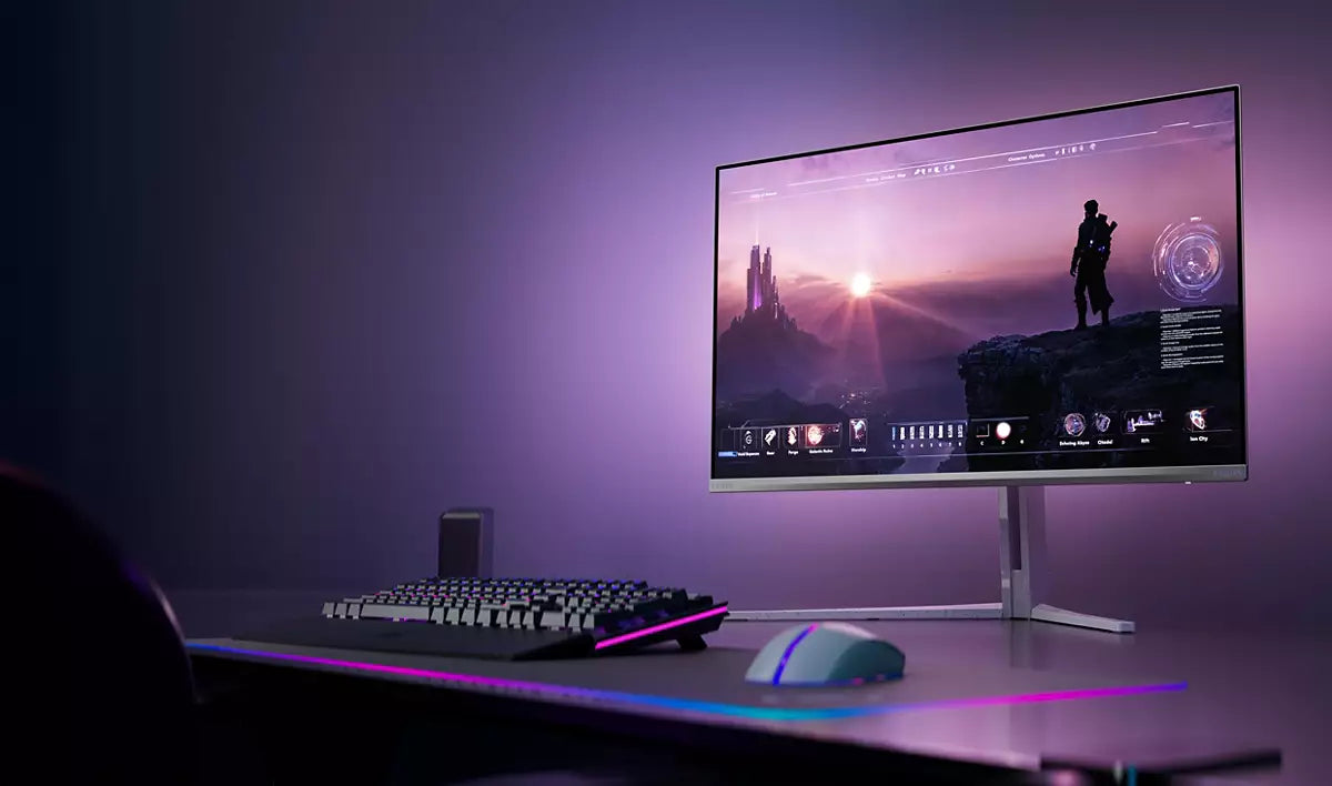Philips Evnia 8000 32M2N8900/00 computer monitor 80 cm (31.5") 3840 x 2160 pixels 4K Ultra HD QD-OLED White