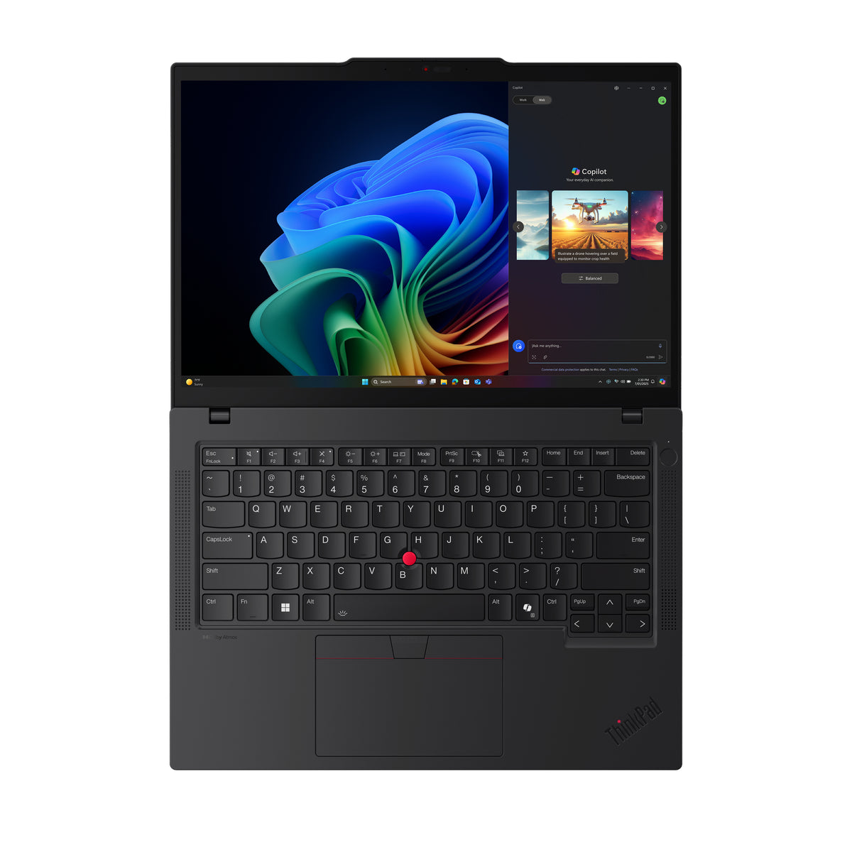 Lenovo ThinkPad T14 Gen 6 (AMD) Copilot+ PC AMD Ryzen AI 7 PRO 350 Laptop 35.6 cm (14") WUXGA 16 GB DDR5-SDRAM 512 GB SSD Wi-Fi 7 (802.11be) Windows 11 Pro English Black