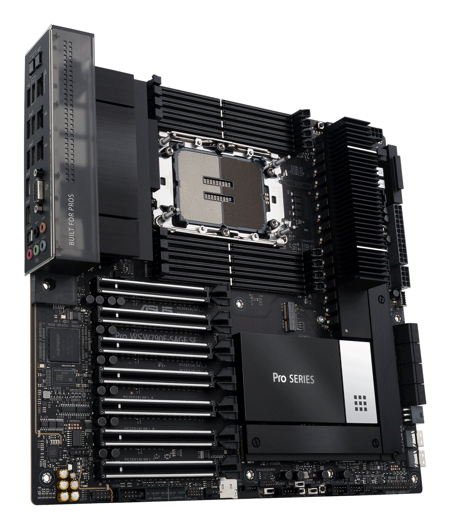 ASUS PRO WS W790E-SAGE SE Intel W790 LGA 4677 (Socket E) EEB