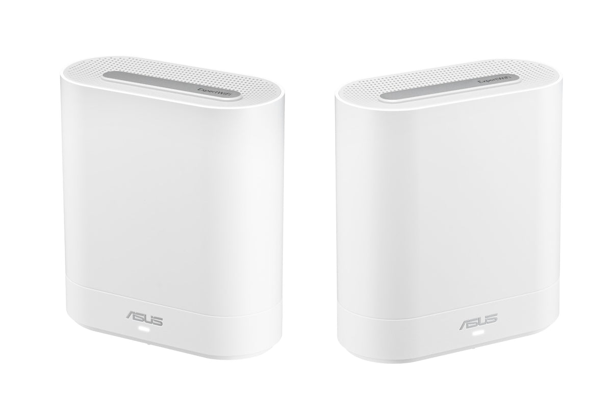 ASUS EBM68(2PK) – Expert Wifi Tri-band (2.4 GHz / 5 GHz / 5 GHz) Wi-Fi 6 (802.11ax) White 3 Internal