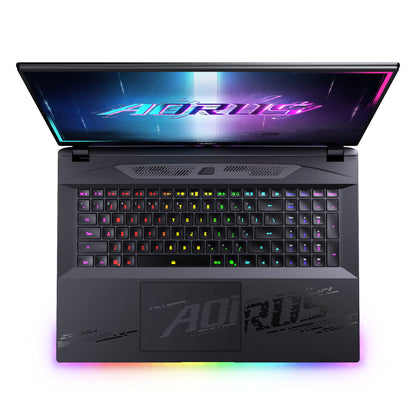 GIGABYTE AORUS MASTER 18 BZH Gaming Laptop - 18.0“, 240Hz WQXGA, Intel Core 275HX, NVIDIA RTX 5090 GPU, 32GB DDR5 5600MHz, 2 x Gen4 1TB SDD, Windows 11 Pro, 2 Year Warranty, AORUS MASTER 18 BZHC6UKD65SP