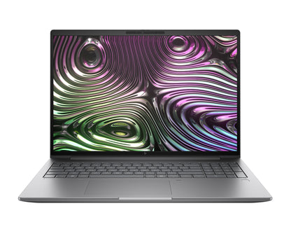 HP Zbook X G1i 16 inch Mobile Workstation PC Wolf Pro Security Edition - Data Science Intel Core Ultra 7 265HX 40.6 cm (16") WQUXGA 64 GB DDR5-SDRAM 1 TB SSD NVIDIA RTX PRO 2000 Blackwell Wi-Fi 7 (802.11be) Windows 11 Pro AI Workstation, AI PC Silver