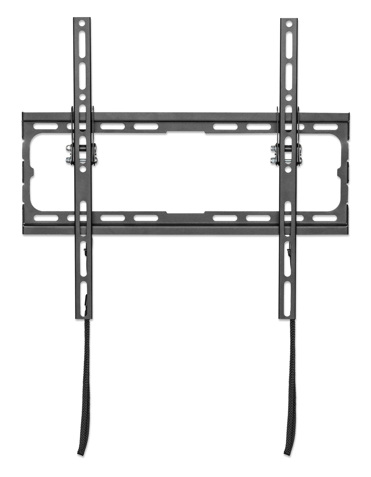Manhattan Wall Mount for TV & Monitors (Tiltable), For screens 32" to 55", VESA compatibility: all between 200x200mm to 400x400mm - check the dimensions of the four mounting holes on back of screen to ensure it fits, Max 35kg, Black, Bracket
