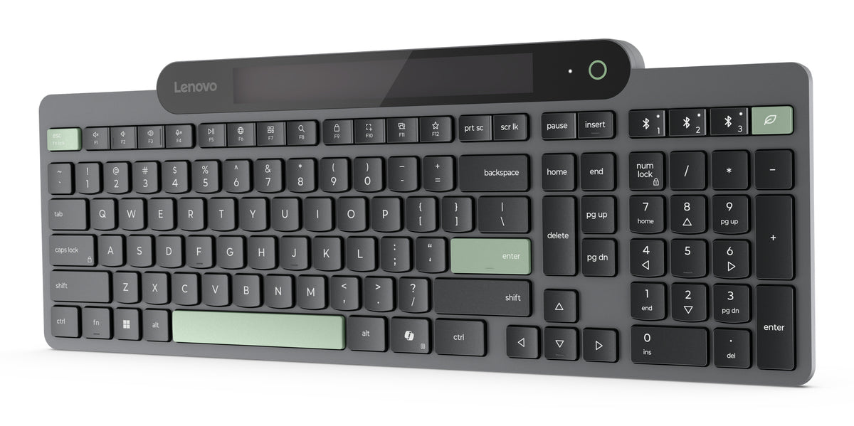 Lenovo 4Y41R69491 keyboard Home/Office Bluetooth UK English Black, Green