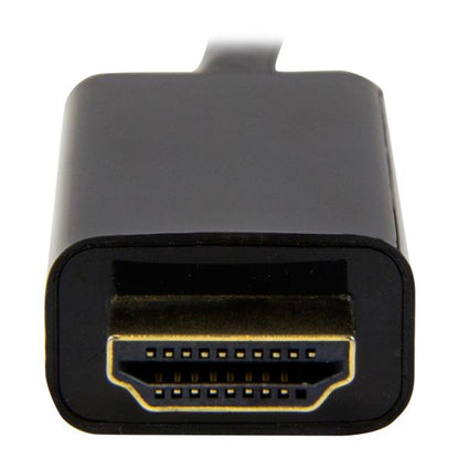 StarTech.com 6.6ft (2m) Mini DisplayPort to HDMI Cable - 4K 30Hz Video - mDP to HDMI Adapter Cable - Mini DP or Thunderbolt 1/2 Mac/PC to HDMI Monitor/Display - mDP to HDMI Converter Cord